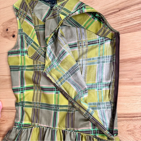 Marc by Marc Jacobs Women's Silk Sleeveless Ruffle Bottom Dress Size Small EUC - Picture 15 of 16